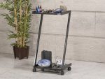 Zeta Setup Masası | 2 Raflı – Z Tipi | Qosmed-5074 - Görsel 2