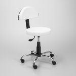 Uzman Sandalyesi | Amortisörlü Yükseklik Ayarlı | Krom Ayaklı | Qosmed-5111