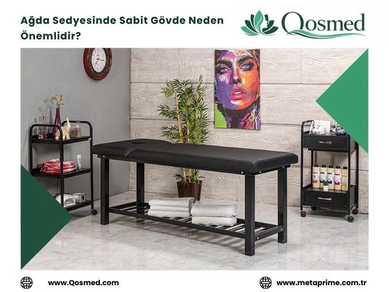 Sabit gövdeli ağda sedyesi